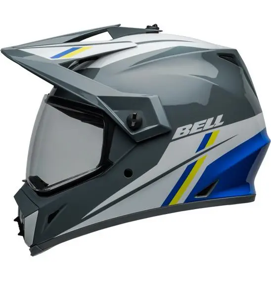 Bell MX-9 Mips Alpine Adventure Helmet Grey/Blue