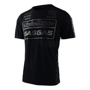 Troy Lee Designs x GasGas Team Tee Black Reflective - Image 1