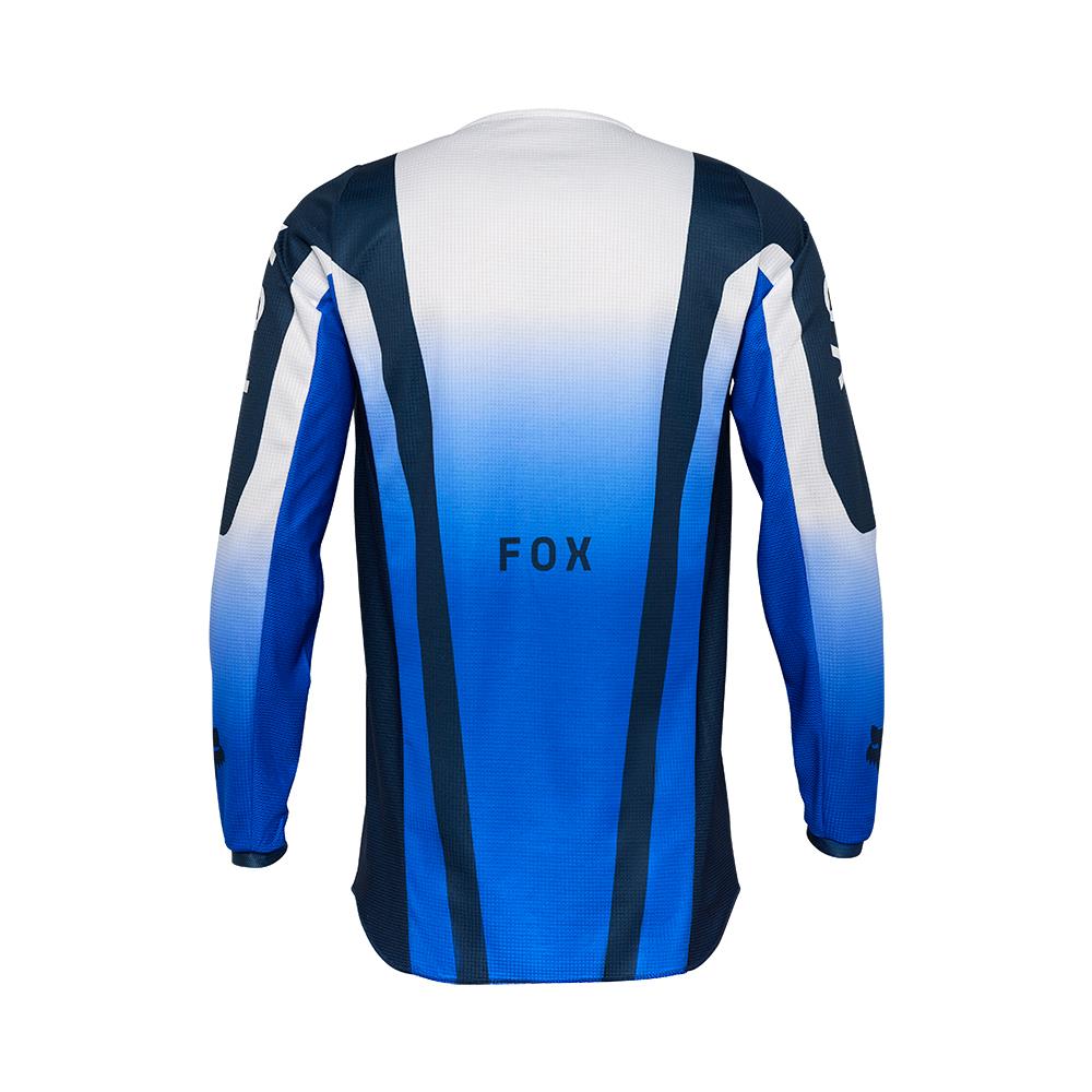 Fox 180 Lean Motocross Jersey Blue - Image 2