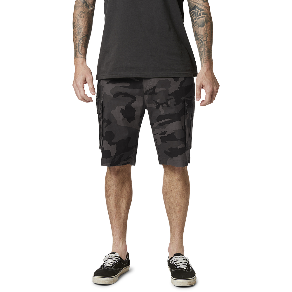 Shorts Fox Slambozo 2.0 Black Camo - Image 1