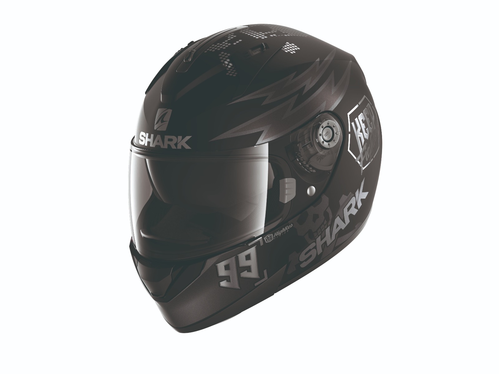 Shark Ridill 1.2 Catalan Bad Boy Mat Helmet - Image 1