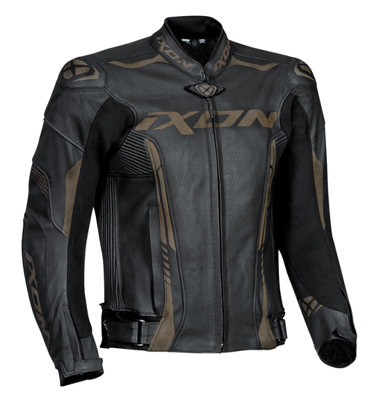 Ixon VORTEX 2 Sport Leather Jacket Black - Image 1