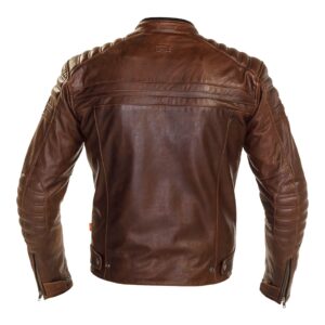 Road Jacket Richa Daytona 2 Leather Brown Larger sizes - Image 2