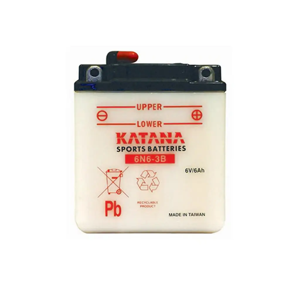 MOTORCYCLE AND POWERSPORTS BATTERY AGM 6V 6AH BY SSB HIGH PERFORMANCE