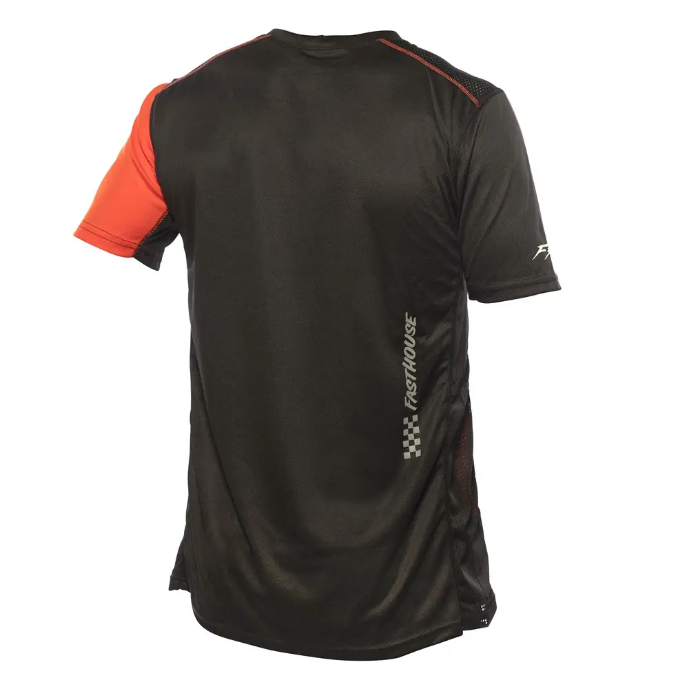 Fasthouse Classic Mercury Short Sleeved Jersey Black/Red