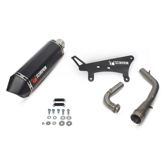 Peugeot Tweet 125 10-17 Serket Full System Blk Ceramic
