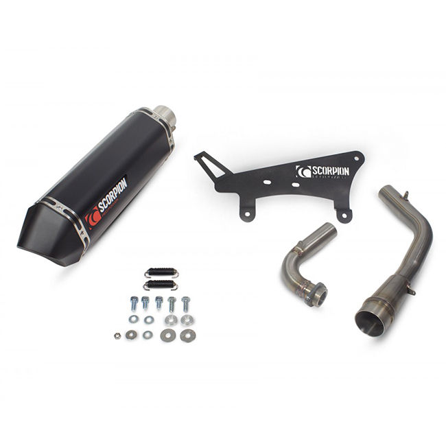 Peugeot Tweet 125 10-17 Serket Full System Blk Ceramic - Image 1