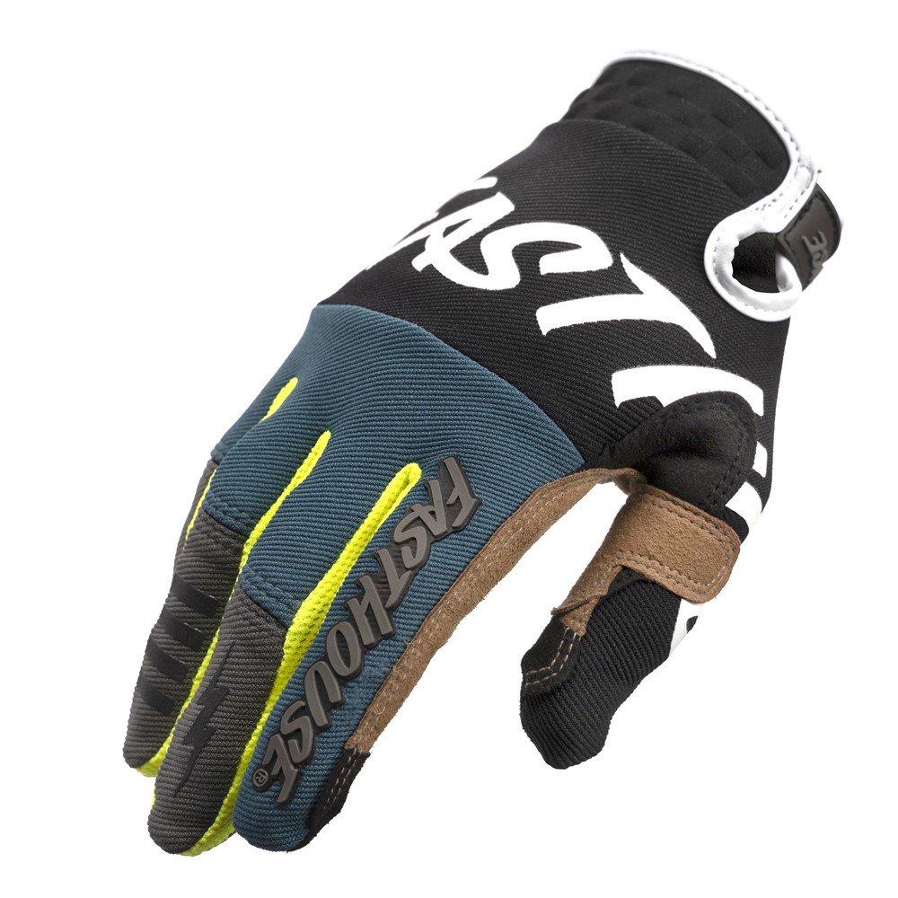 Fasthouse Speed Style Sector Motocross Glove Black/Indigo - Image 2