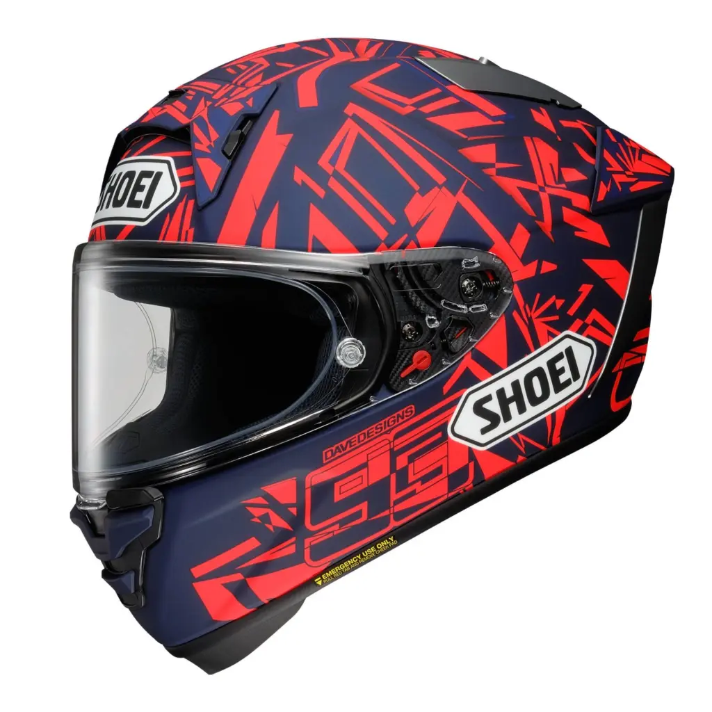 Shoei X-SPR Pro Marquez Dazzle TC10 Road Helmet