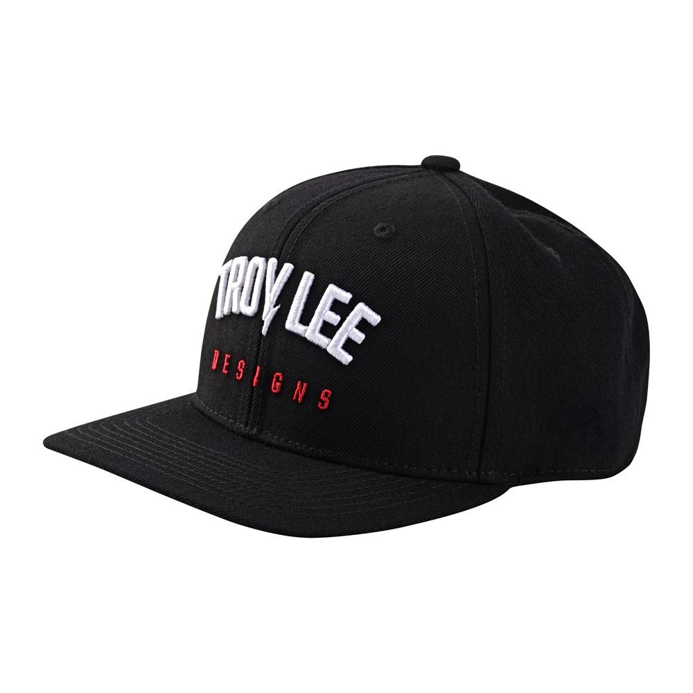 Troy Lee Designs Bolt SnapBack Cap Black - Image 1