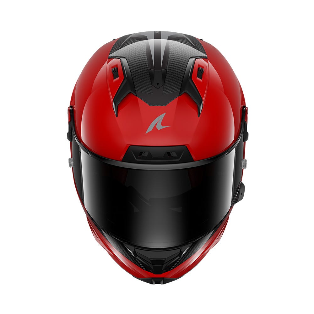 SHARK AERON-GP Blank SP Road Helmet Red - Image 3