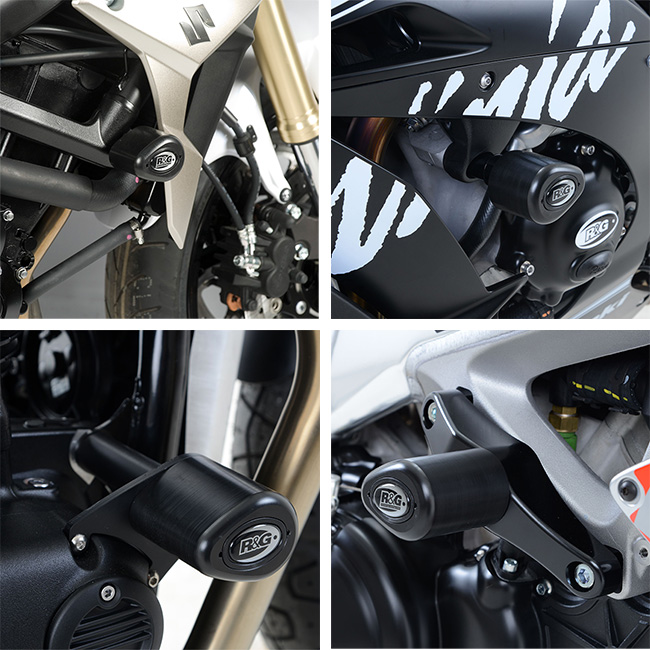 Aero no-cut Frame Sliders MV Agusta F4RC R&G - Image 1