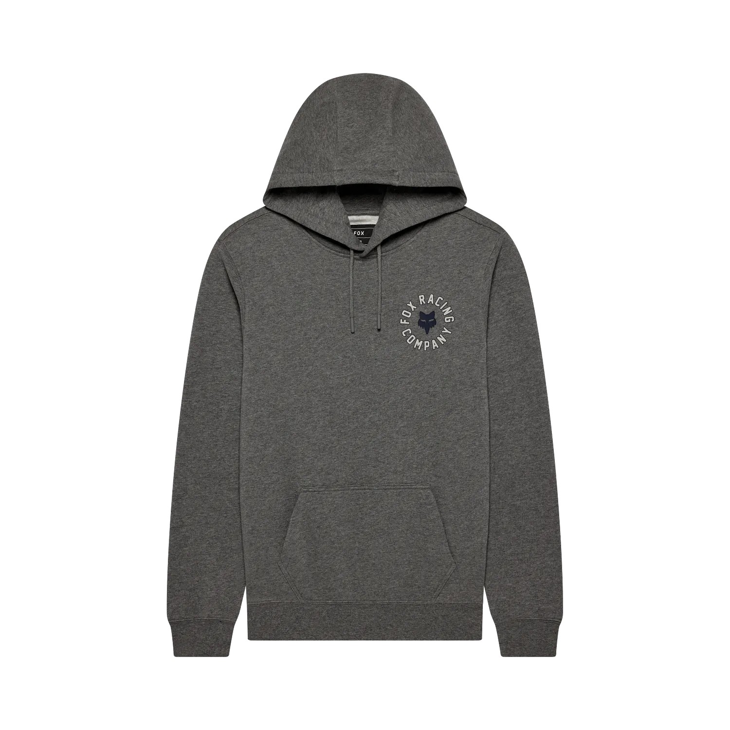 Fox Beam Fleece Pullover Hoodie Heather Graphite Grey - Image 3