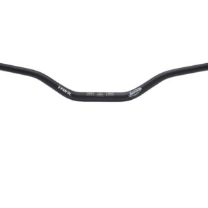 HANDLEBAR TAPERED TRIAL BLACK 827mm WIDE 128mm HIGH 66mm BACKSWEEP - Image 1