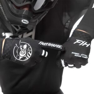 Fasthouse Youth Elrod OG Motocross Gloves Black - Image 4