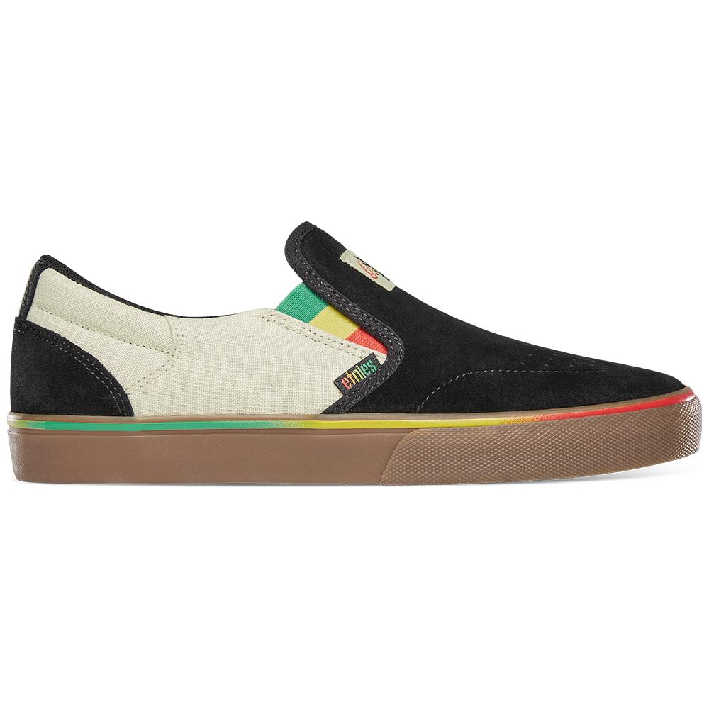 Etnies Marana Slip X Grizzly Shoes Black/Gum - Image 1