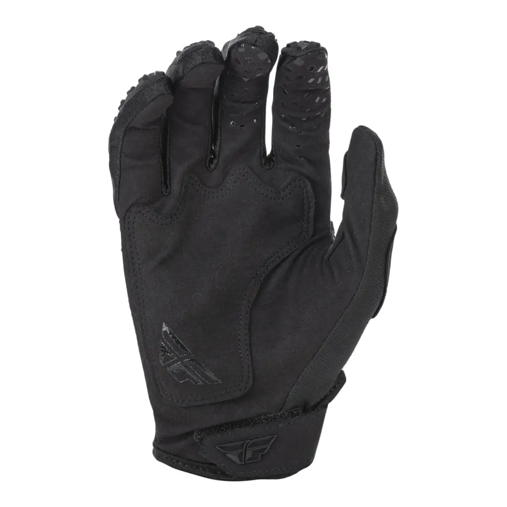 Fly Kinetic Black Motocross Gloves