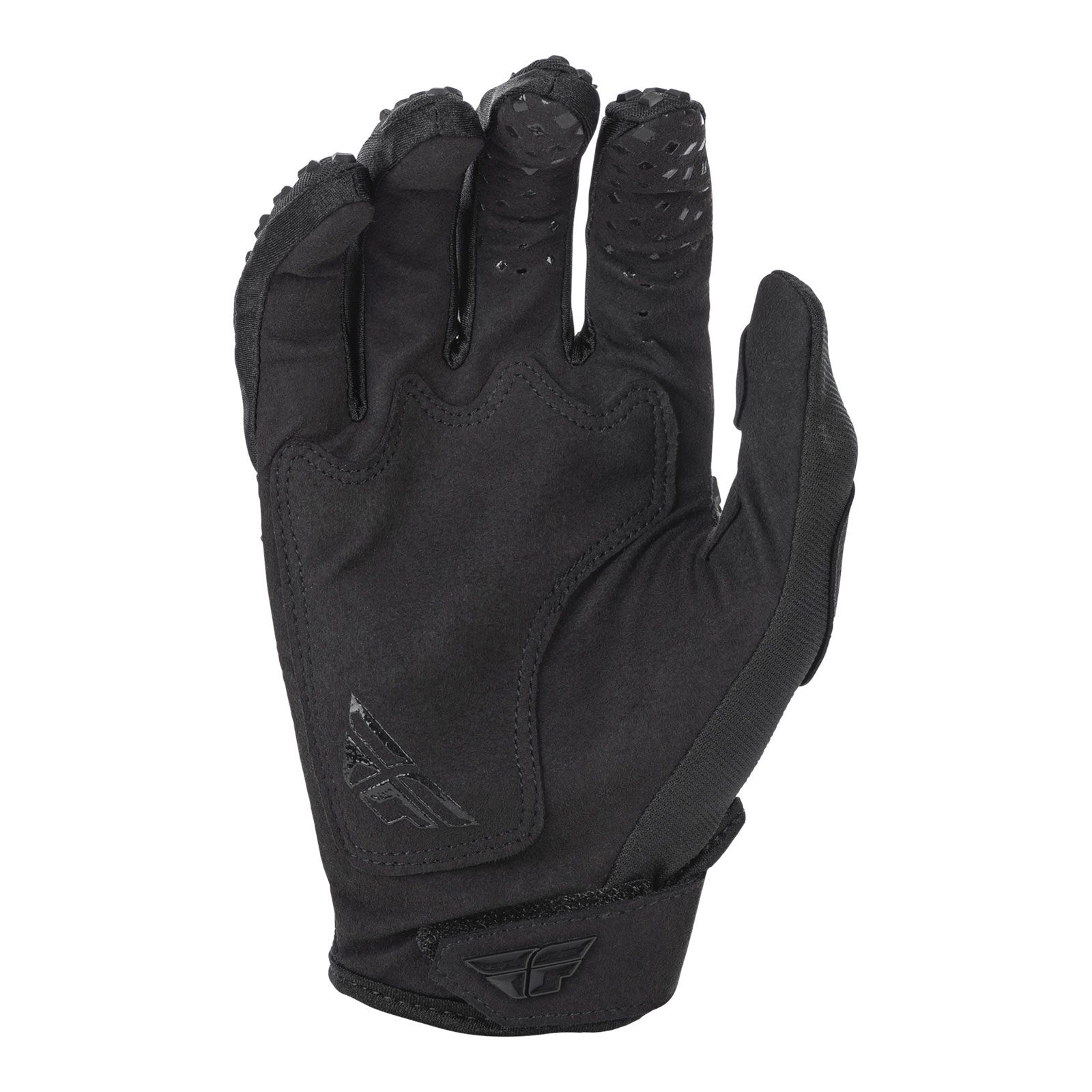 Fly Kinetic Black Motocross Gloves - Image 2