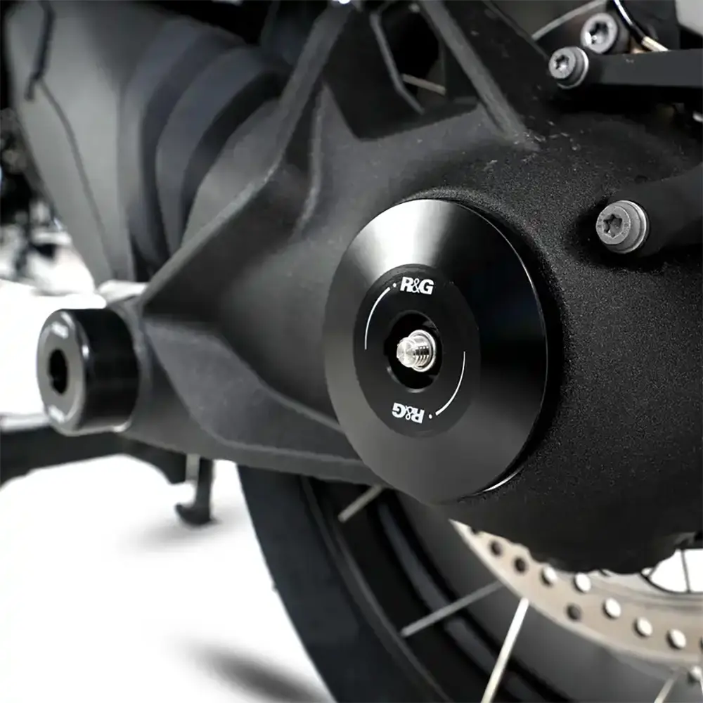 Spindle Blanking Plates for BMW R 1300 GS 23-- R 1300 GS Adventure 24- Black R&G