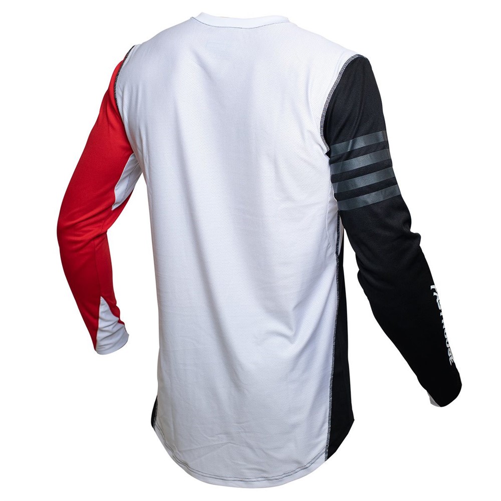 Fasthouse Raven Moto 2 Motocross Jersey Black/Red - Image 2