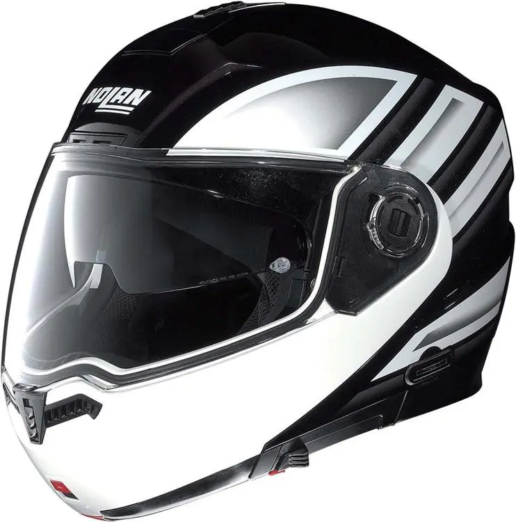 ** NOLAN N104 VOYAGER BLACK/WHITE EXTRA SMALL -SALE