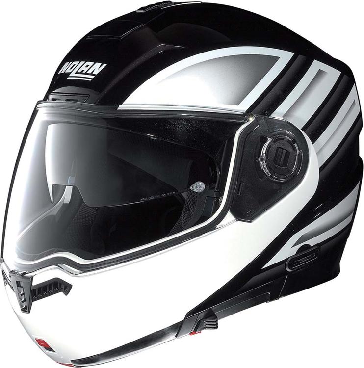** NOLAN N104 VOYAGER BLACK/WHITE EXTRA SMALL -SALE - Image 1