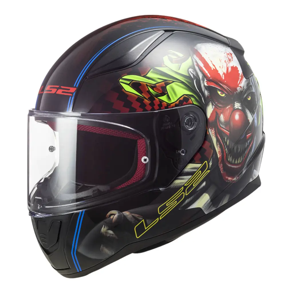 LS2 FF353 Rapid Happy Road Helmet Black / Red