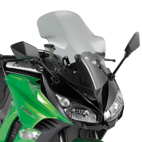 SCREEN KAWASAKI Z1000SX '11-'16 SMOKE 14cm TALLER (NEEDS D4100KIT) - Image 1