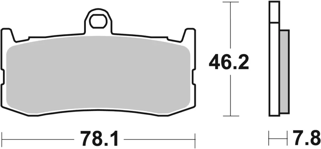 SBS 864HS Front Brake Pads