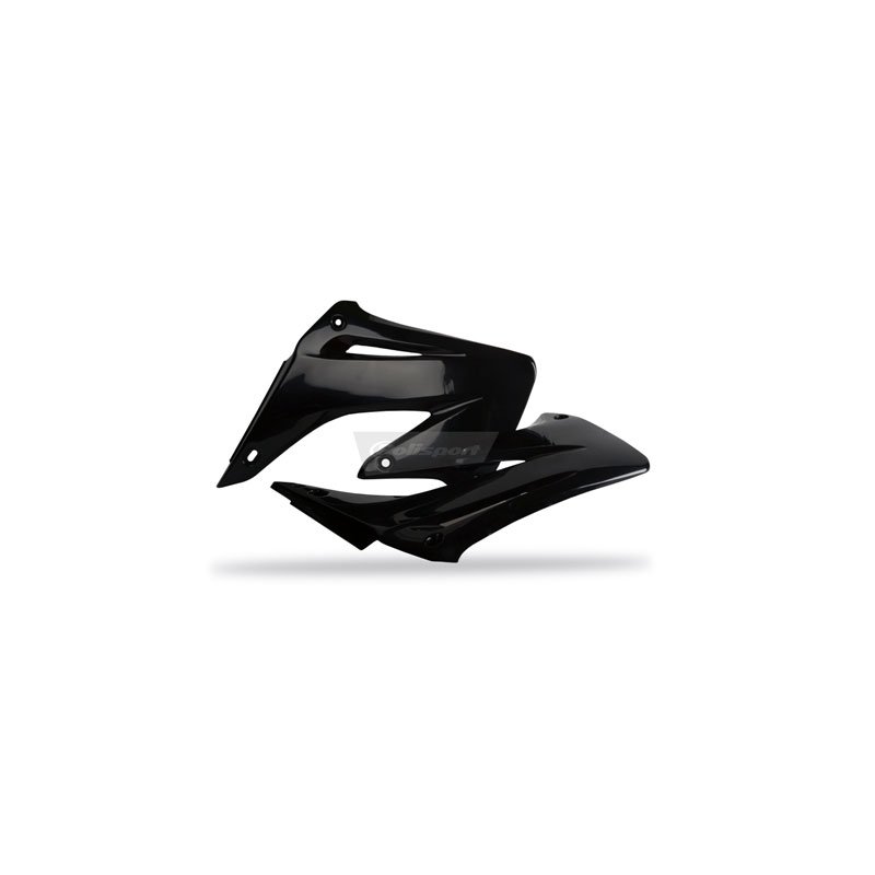 RAD SCOOPS HON CR125/250 02-07 BLK - INDENT - Image 1