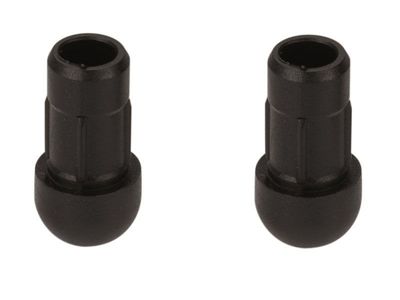 HANDLEBAR END PLUGS PAIR FOR ALLY BARS DIA. 16.5mm PLASTIC - Image 1