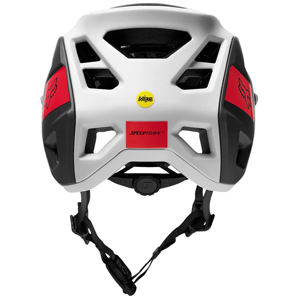 Fox Speedframe Pro Blocked Mips Bike Helmet White/Black