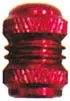 KEITI VALVE CAPS PISTON [RED] 2PC