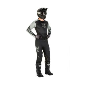 Fly Lite Hydrogen Black/Grey Motocross Pants - Image 7