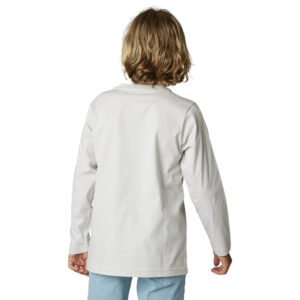 Fox Detonate Long Sleeve Tee Youth Light Grey - Image 3