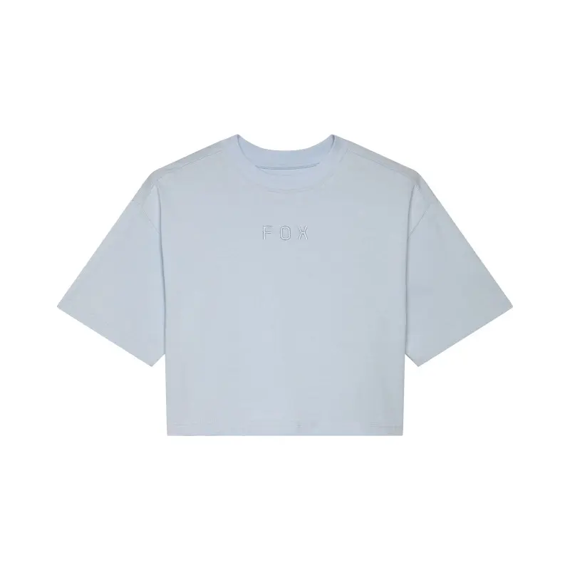 W Wordmark Oversized Crop Tee