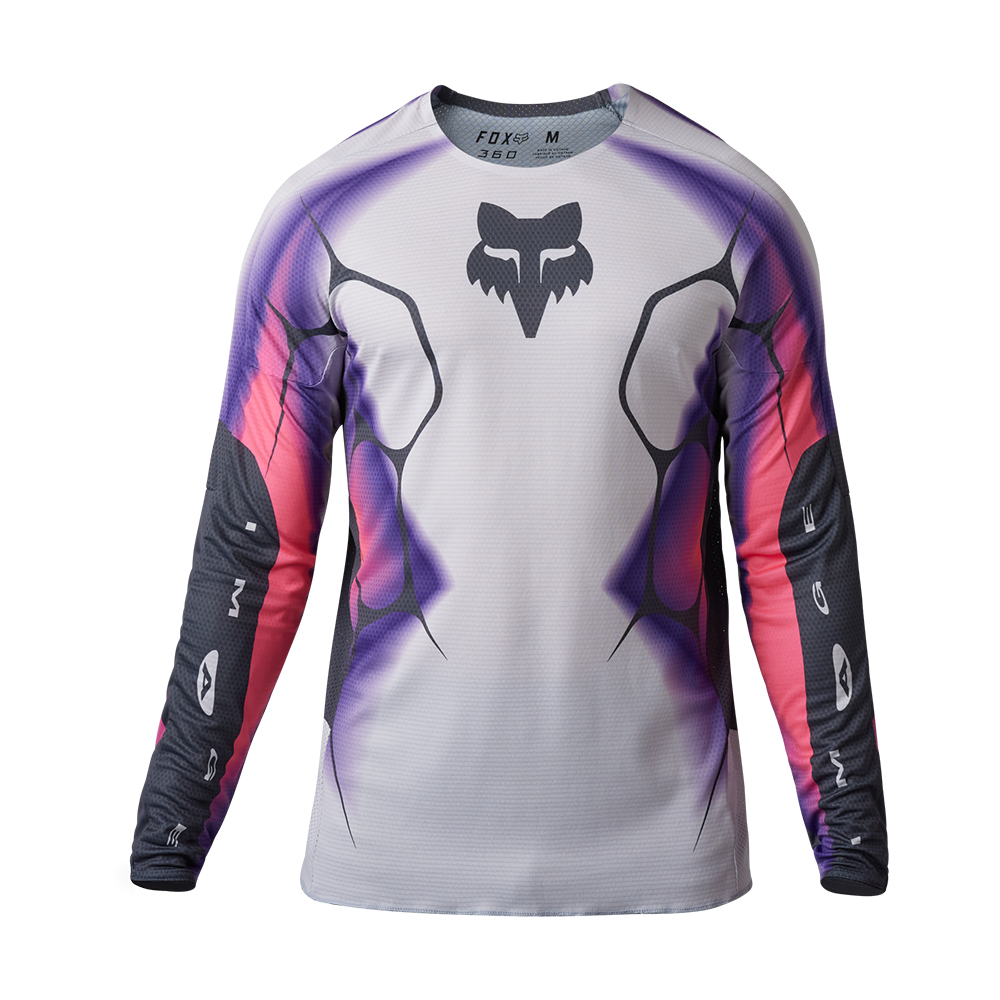 Fox 360 SYZ Motocross Jeresy Light Grey - Image 16