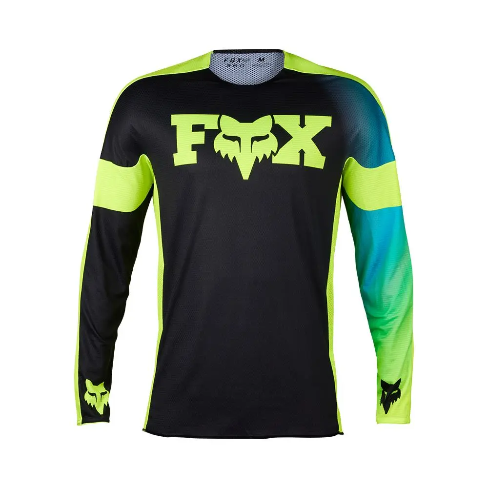 Fox 360 Streak Motocross Jersey Black/Yellow