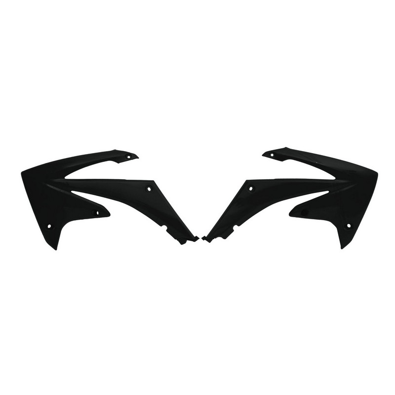 RADIATOR SHROUDS  RTECH HONDA CRF250R 10-13 CRF450R 09-12  BLACK - Image 1