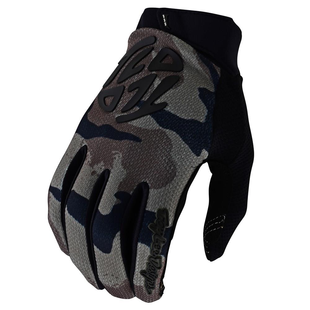 Troy Lee Designs GP Pro Motocross Gloves Boxed In Olive - Image 1
