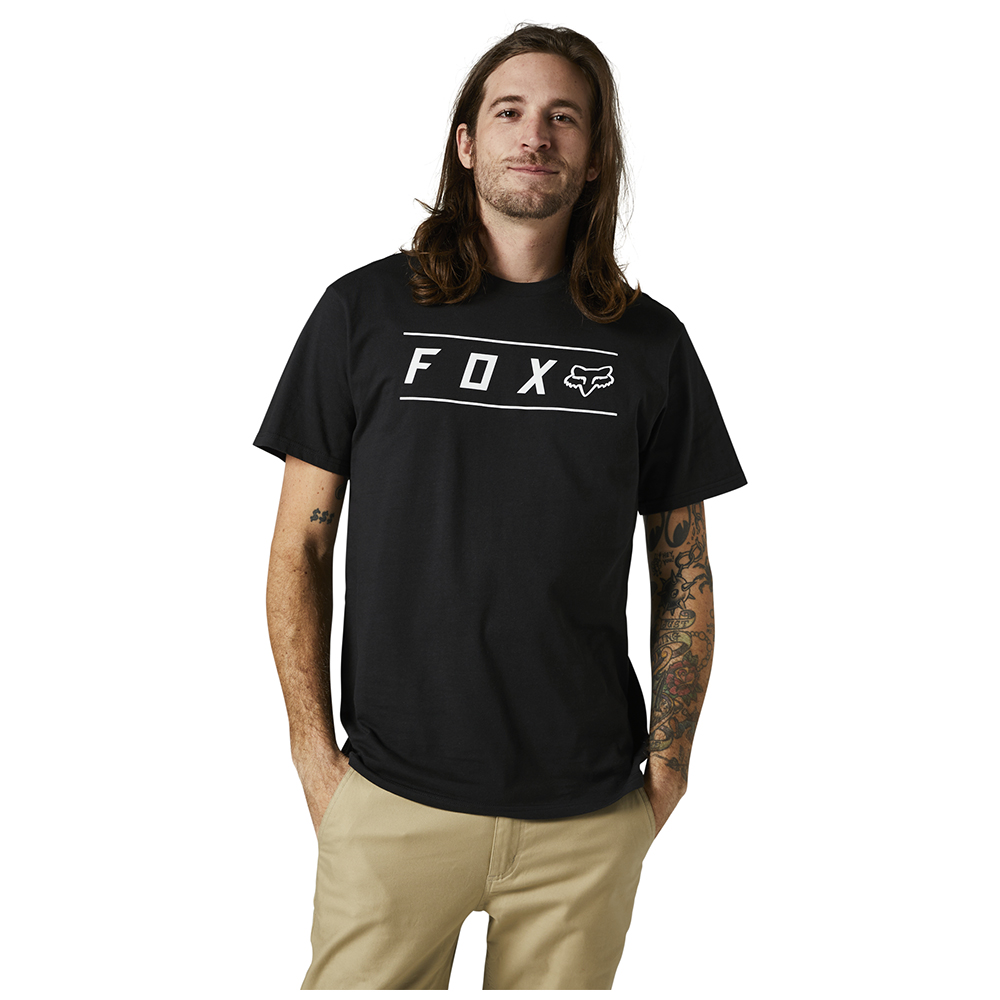 Fox Pinnacle Premium Tee Black/White - Image 1