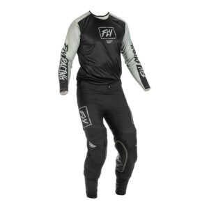 Fly Lite Hydrogen Black/Grey Motocross Pants - Image 5