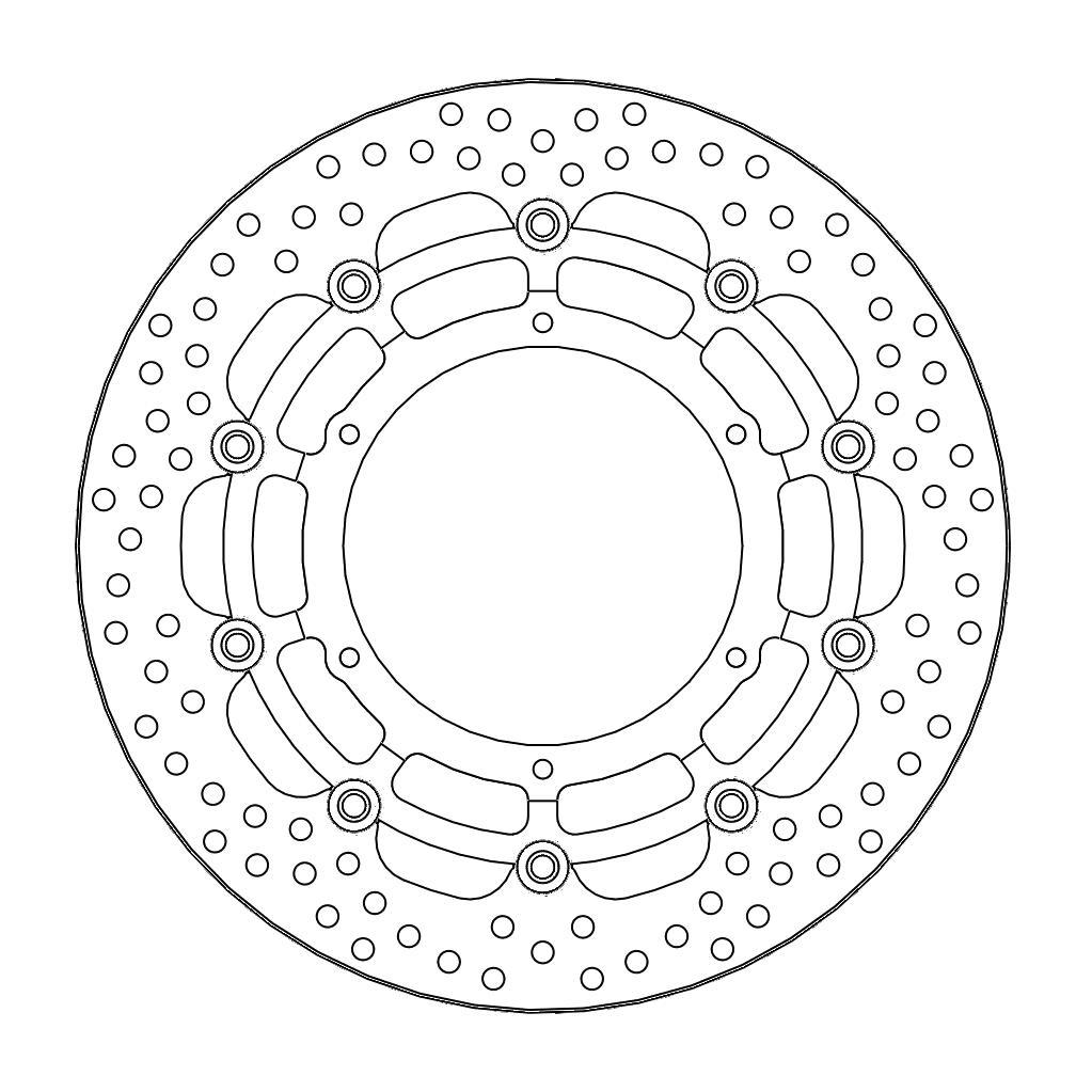 BRAKE DISC FRONT MOTO MASTER HALO KTM ADVENTURE - Image 1