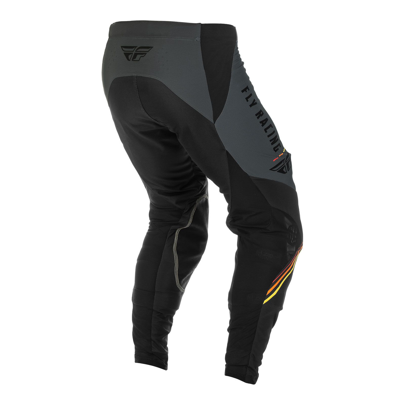 FLy (22) Lite Hydrogen S.E Speeder Metal/Red/Yellow Motocross Pants - Image 4