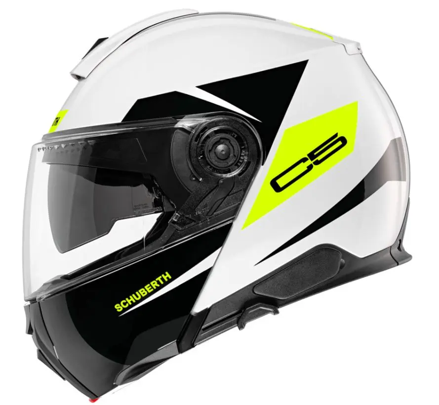 Schuberth (22) C5 Eclipse Yellow Road Helmet