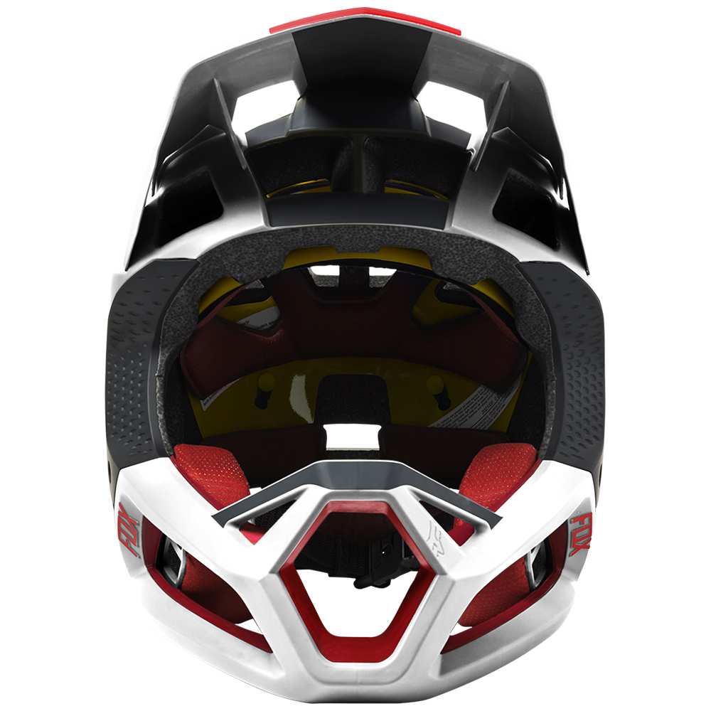 Fox Proframe Blocked MIPS Mountain Bike Helmet Black/White - Image 5