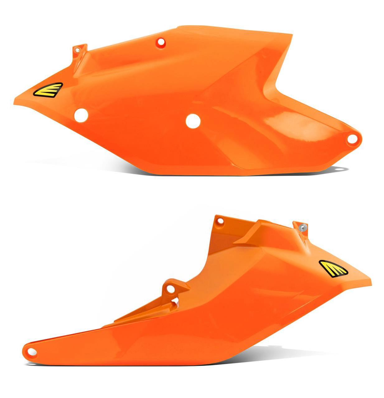 2019-2020 KTM SXF/XCF/ SX/XC SIDE NUMBER PANEL FLO ORANGE - Image 1