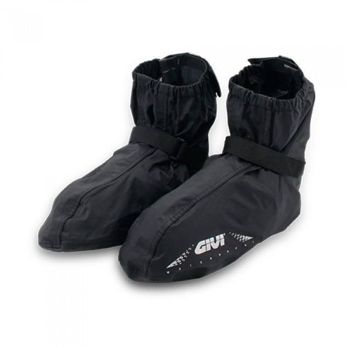 SC02 MOTORCYCLE BOOT RAIN COVER BLACK XXL - Image 1