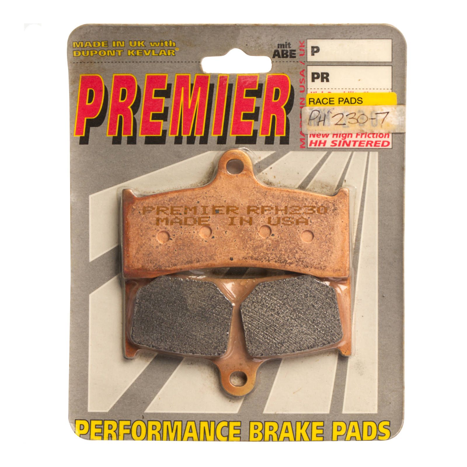 PREMIER BRAKE PADS PH RACING SB107 - Image 1