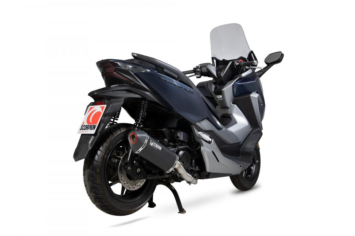 Forza 300 Serket Parallel Full System Black Ceramic Coated Sleeve 2018-2021 - Image 1